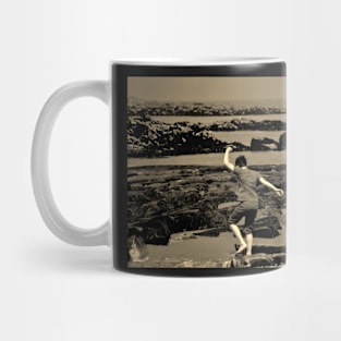 The Boy on the Beach Mug